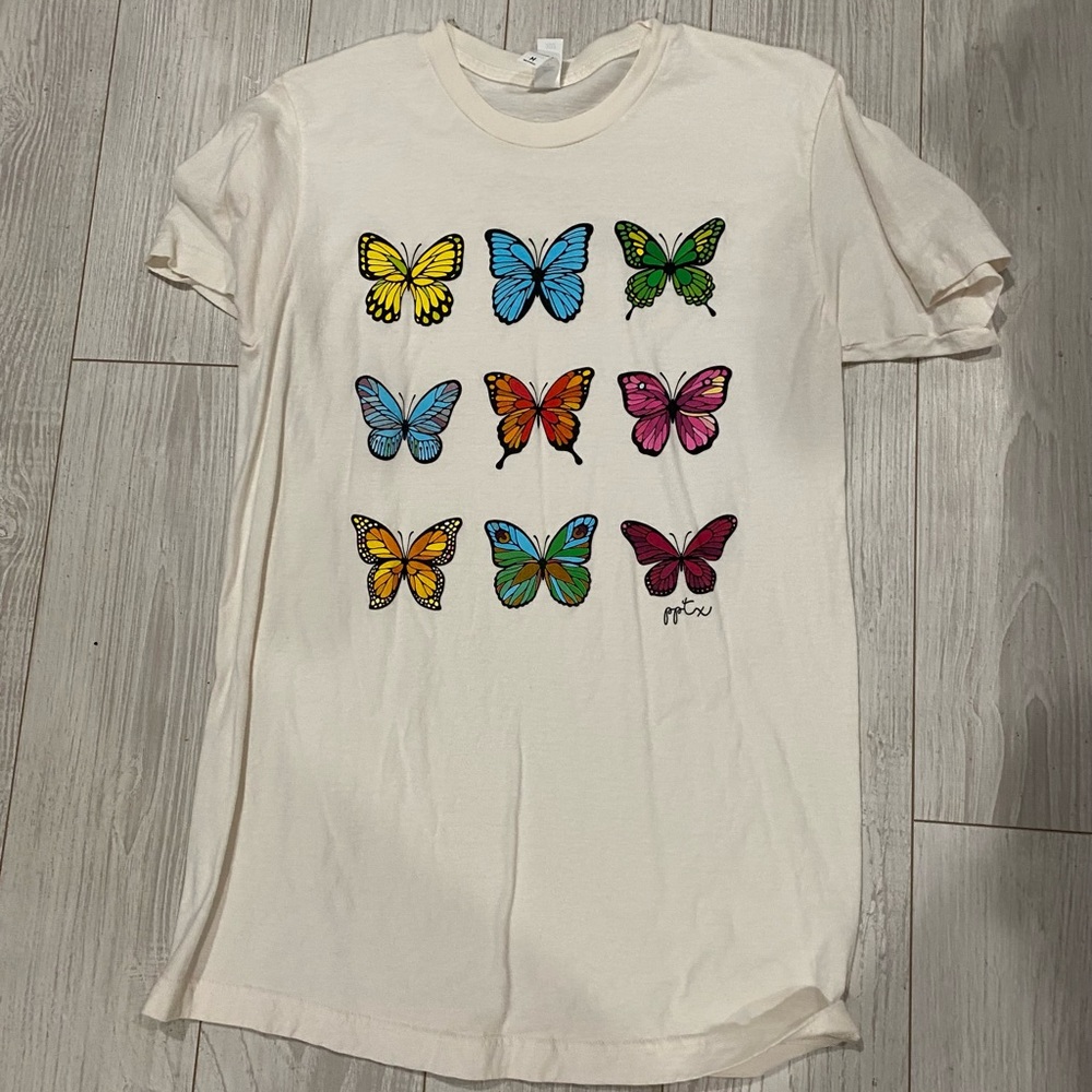 Off-white Butterfly soft T-shirt
